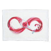 Infinity with Red Wine Kissenbezug (Vorderseite)