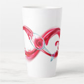 Infinity with Red Wine Milchtasse (Vorderseite)