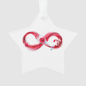 Infinity with Red Wine Ornament (Vorderseite)