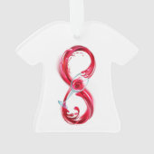 Infinity with Red Wine Ornament (Rückseite)