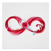 Infinity with Red Wine Poster (Vorderseite)