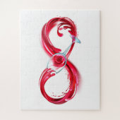 Infinity with Red Wine Puzzle (Vertikal)