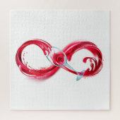 Infinity with Red Wine Puzzle (Vertikal)