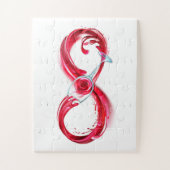 Infinity with Red Wine Puzzle (Vertikal)