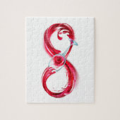 Infinity with Red Wine Puzzle (Vertikal)