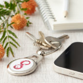 Infinity with Red Wine Schlüsselanhänger (Seite)