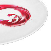 Infinity with Red Wine Schneidebrett (Ecke)