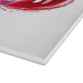 Infinity with Red Wine Schneidebrett (Ecke)