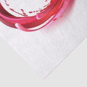 Infinity with Red Wine Seidenpapier (Detail)
