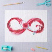 Infinity with Red Wine Seidenpapier (Basteln)