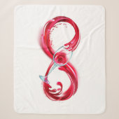 Infinity with Red Wine Sherpadecke (Vorderseite)