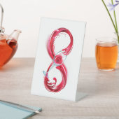 Infinity with Red Wine Sockelschild (In SItu)