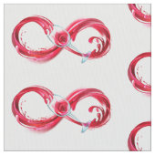 Infinity with Red Wine Stoff (Nahaufnahme)