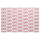 Infinity with Red Wine Stoff (Fat Quarter (45,7 x 55,9 cm))