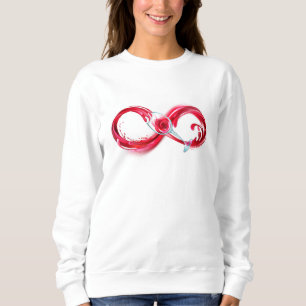 Infinity with Red Wine Sweatshirt
