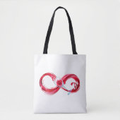 Infinity with Red Wine Tasche (Vorderseite)