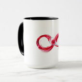 Infinity with Red Wine Tasse (Vorderseite Links)