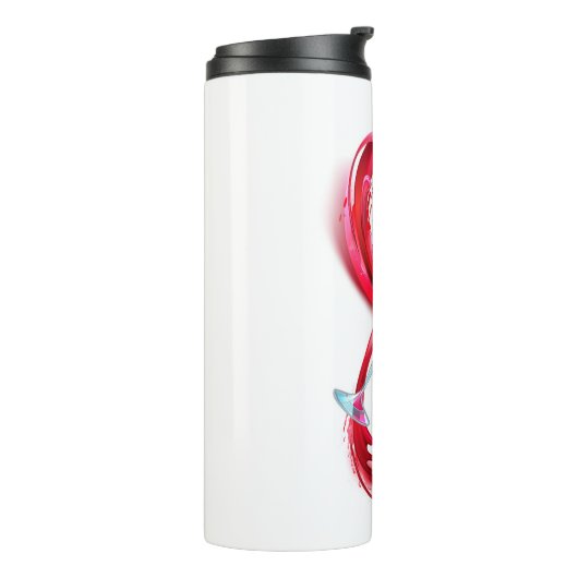 Infinity with Red Wine Thermosbecher (Nach links gedreht)