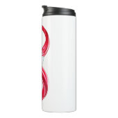 Infinity with Red Wine Thermosbecher (Nach rechts gedreht)