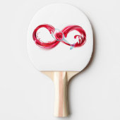 Infinity with Red Wine Tischtennis Schläger (Vorderseite)