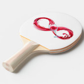 Infinity with Red Wine Tischtennis Schläger (Vorderseite)