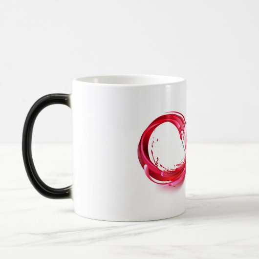 Infinity with Red Wine Verwandlungstasse (Links)