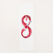 Infinity with Red Wine Yogamatte (Vorderseite)