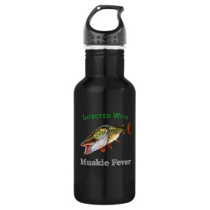 Infiziert mit Muskie Fieber Edelstahlflasche
