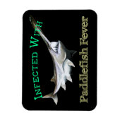 Infiziert mit Paddlefieber Magnet (Vertikal)