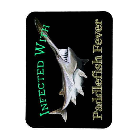 Infiziert mit Paddlefieber Magnet (Vertikal)