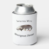 Infiziert mit Sturgeon Fieber Dosenkühler (Kanne Vorderseite)