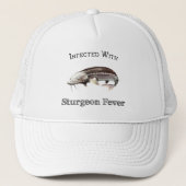 Infiziert mit Sturgeon Fieber Truckerkappe (Vorderseite)