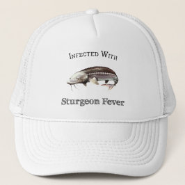 Infiziert mit Sturgeon Fieber Truckerkappe