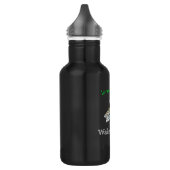 Infiziert mit Walleye Fieber Edelstahlflasche (Links)