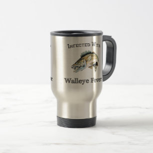 Infiziert mit Walleye Fieber Reisebecher