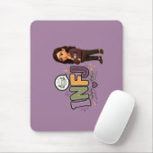 INFJ — A Guardiã das Ideias Mousepad (Mit Mouse)