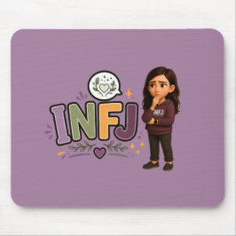 INFJ — A Guardiã das Ideias Mousepad