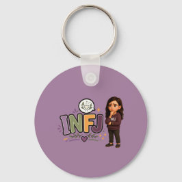 INFJ — A Guardiã das Ideias Schlüsselanhänger