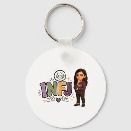 INFJ — A Guardiã das Ideias Schlüsselanhänger