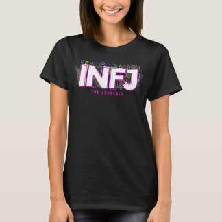 INFJ Einführung Label MBTI Personality Type Floral T-Shirt