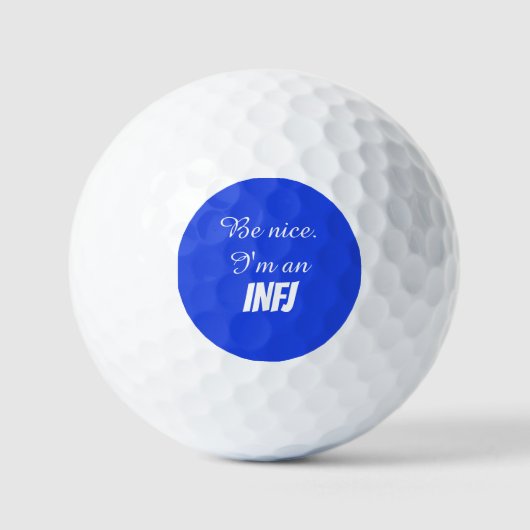 INFJ Golfbälle (Vorderseite)