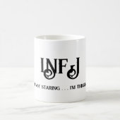 INFJ Ich stecke nicht, ich denke Kaffeetasse (Mittel)
