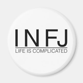 INFJ Life ist kompliziert Magnet