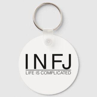 INFJ Life ist kompliziert Schlüsselanhänger