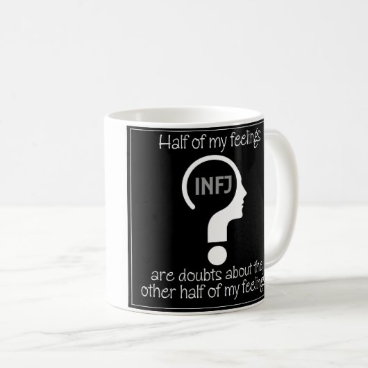 INFJ MEME KAFFEETASSE (VorderseiteRechts)