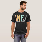 INFJ Personality Type Introvert Funny T-Shirt (Vorne ganz)