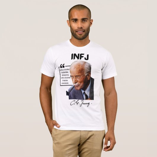 INFJ T - Shirt - Carl Jung (Vorne ganz)
