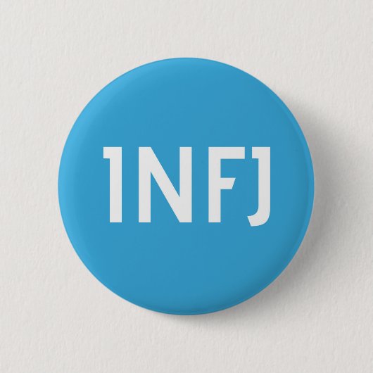 INFJ Teammitglied-Knopf Button (Vorderseite)