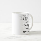 INFJ und Selbstbeobachtung Kaffeetasse (VorderseiteRechts)