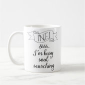 INFJ und Selbstbeobachtung Kaffeetasse (Links)